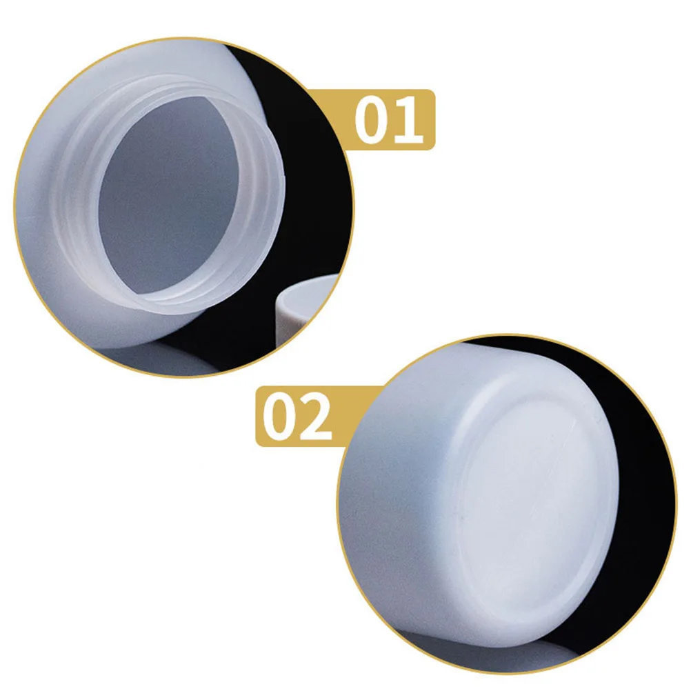 

Liquid Storage Container Reagent Bottle Powder Wide Mouth Sample Sealing Bottles