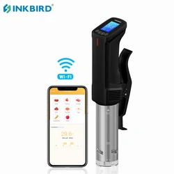 INKBIRD ISV-100W Vacuum Sous Vide Cooker 220V Heater Immersion Circulator Slow Cooker with LCD Digital Display Reservation Funct