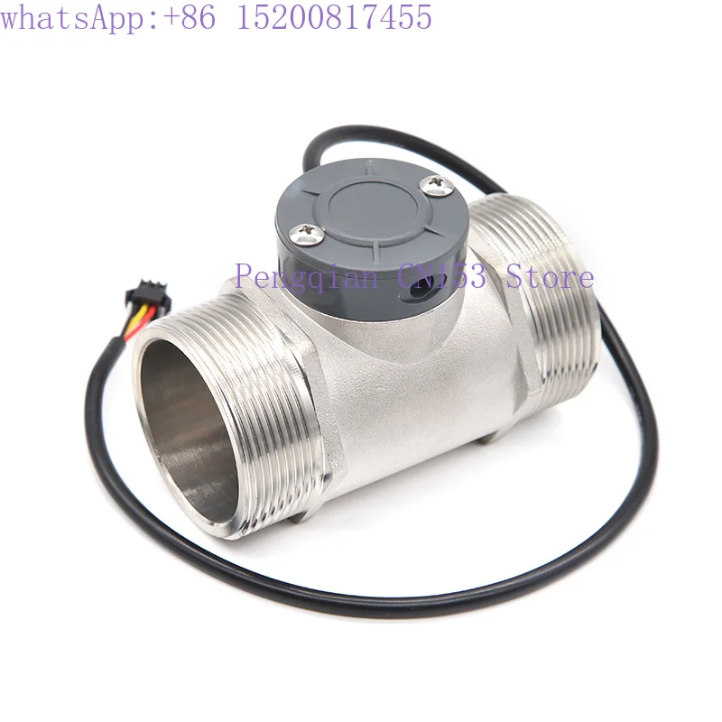 ZJSUS-DN15/20/25/32/40/50 Water Flow Meter, Stainless Steel Flow Sensor, Paddle Type Flow Meter