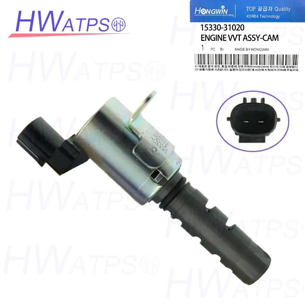 

VVT Solenoid Oil Control Valve 15330-31020 Fits Lexus ES RX 350 Toyota Avalon Camry Highlander Sienna Venza 3.5L 2010-2018