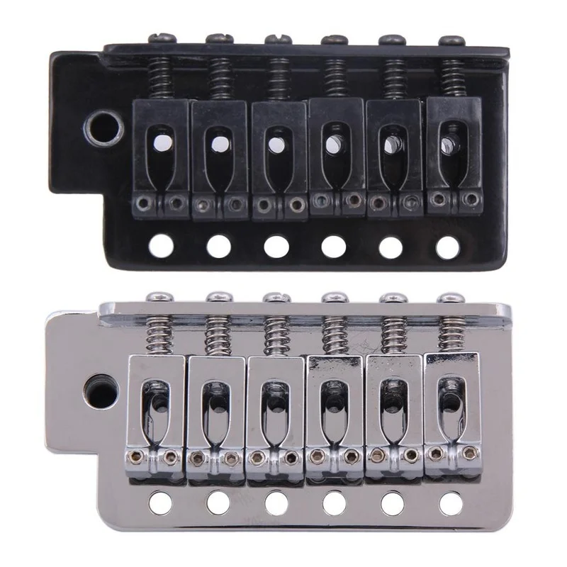 6 Strings Guitar Bridge Saddle Tailpiece for Guitar Strat SQ ST Electric Guitar Tremolo Bridge Standard Guitar Accessories