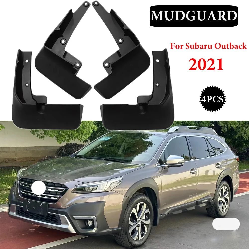 

4X MudFlaps For SUBARU OUTBACK 2015-2023 Mudguards Mud Flaps Splash Guards Front Rear Wheels Fender Car Accessories