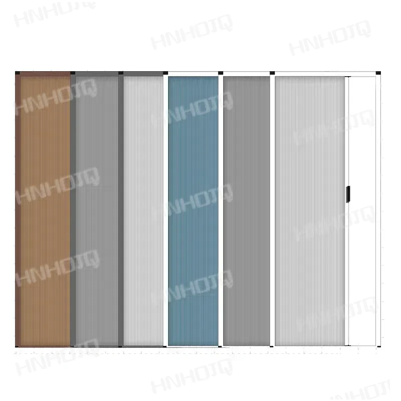 Folding door, kitchen sliding partition curtain, invisible and installation free, simple bathroom, bathroom, bathroom