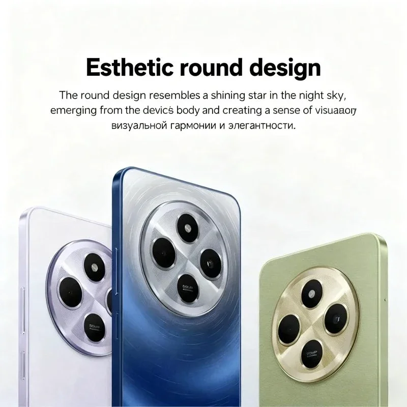 هاتف Redmi 14C 8GB+256GB، شاشة HD+ مقاس 6.88 بوصة، بطارية بقدرة 5160 مللي أمبير في الساعة، كاميرا MediaTek Helio G81-Ultra، كاميرا AI بدقة 50 ميجابكسل، Xiaomi HyperOS