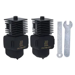 3D Printer Hotend Removable Hardened Steel Nozzle Kit Extruder Replacement Accessories for Bambu Lab A1 A1 Mini