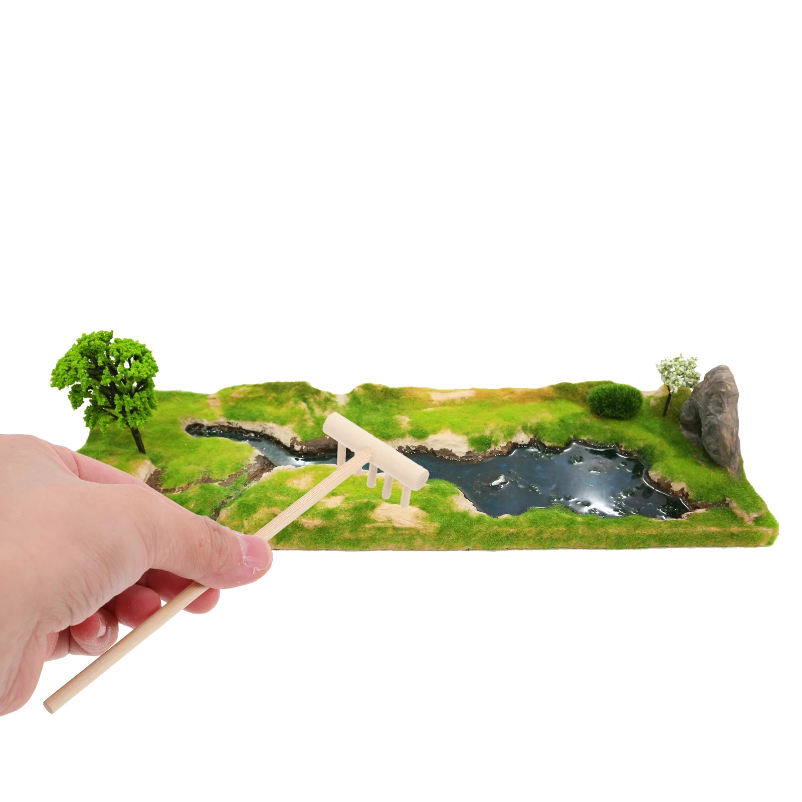 

6pcs Mini Sand Rake Tools Set Small Garden Rakes Tabletop Crafts Sandbox Tray Landscaping Shovel Dry Gardening Accessories Kids