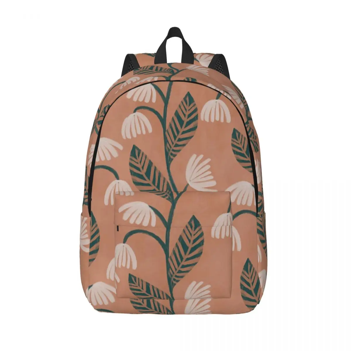 

Boho Abstract Floral Woman Backpacks Boys Girls Bookbag Fashion Shoulder Bag Portability Travel Rucksack Children School Bags
