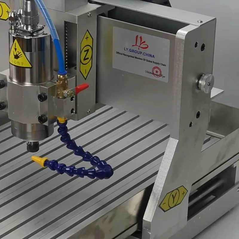 

LYBGACNC 6090 CNC Router Engraving Machine 1500W 2200W Ball Screw Drilling Milling Metal Woodworking Optional 3axis 4axis