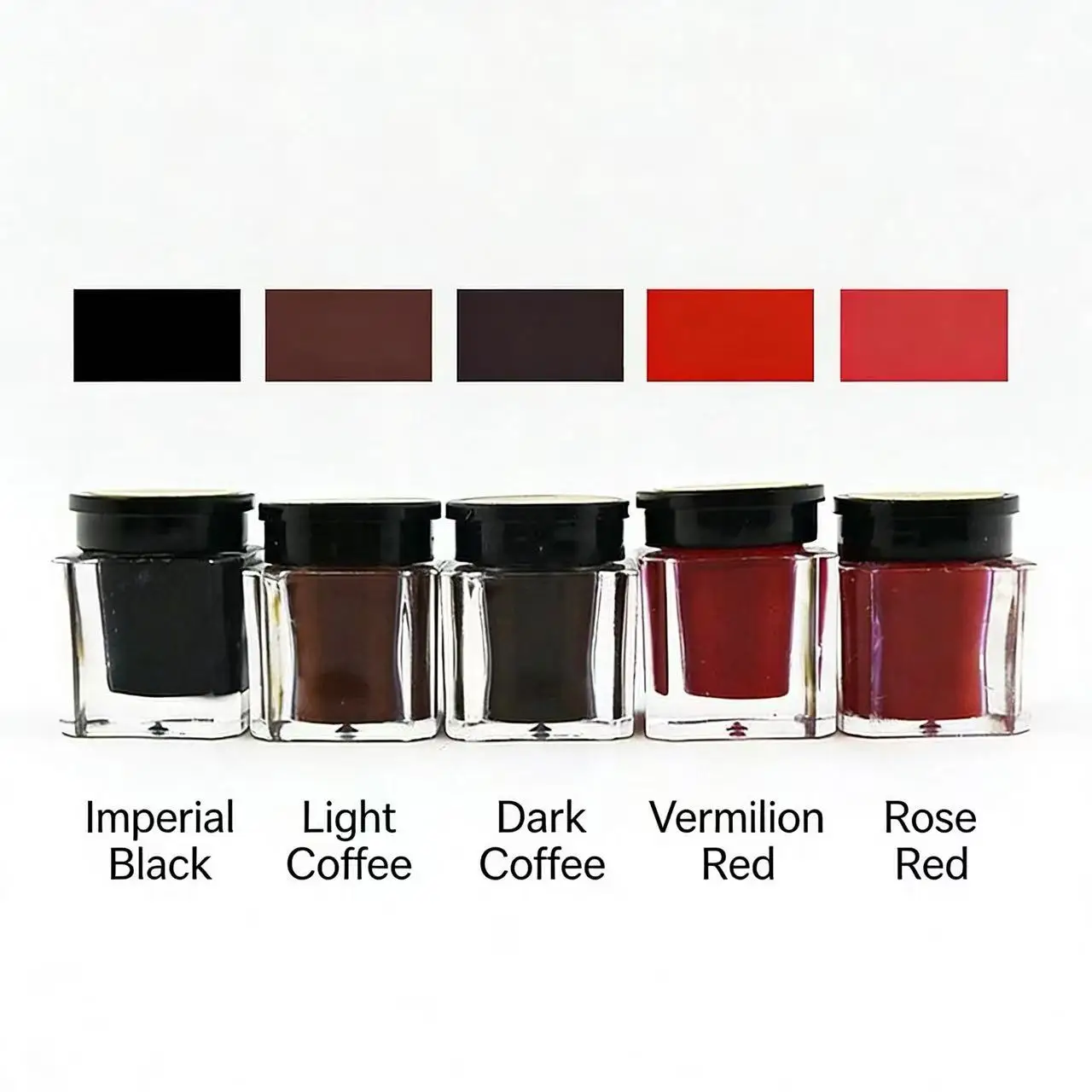 Korean Semi Permanent Tattoo Pigment Premium Ink Eyebrow Eyeliner Lip Color Brow Cream Practice Microblading Dye