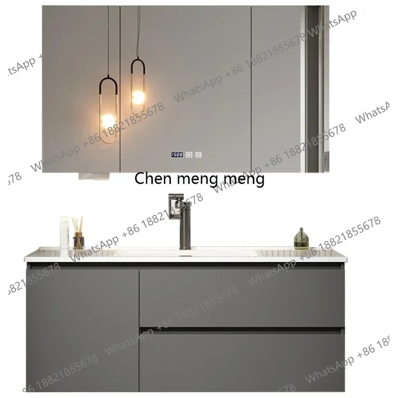 

Vanity Mirror Bathroom Cabinet Multifunctional Washbasin High Toilet Bathroom Cabinet Shelves Corner Mobile Bagno Furniture