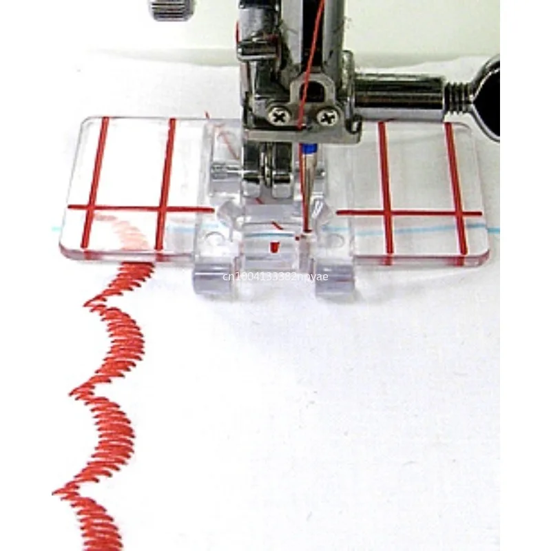 1Pcs Parallel Stitch Tool Border Guide Presser Foot Household Low Shank Sewing Machine Accessories for Brother/Singer/Janome