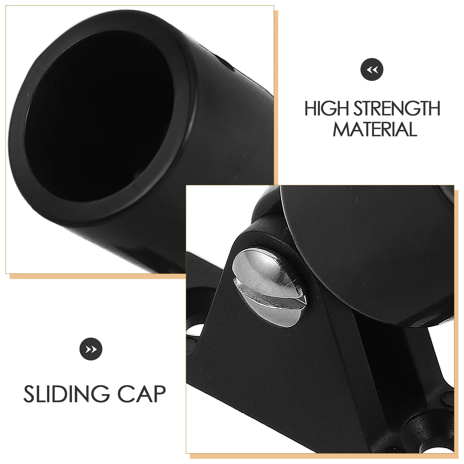 ปลอกหุ้มท่อไนลอนสำหรับเรือ 1 ชิ้น ใช้กับหลังคาบังแดดเรือ ติดตั้งง่าย อะไหล่ทดแทน แข็งแรง ทนทานต่อการกัดกร่อน