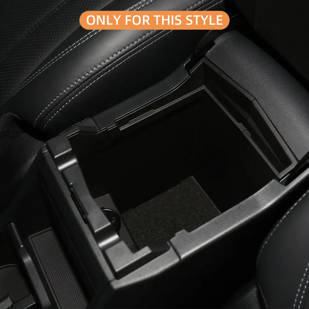 Auto-Mittelkonsolen-Organizer-Tablett für Subaru Forester 2024 2022, Aufbewahrungsbox für die Mittelarmlehne, Zubehör