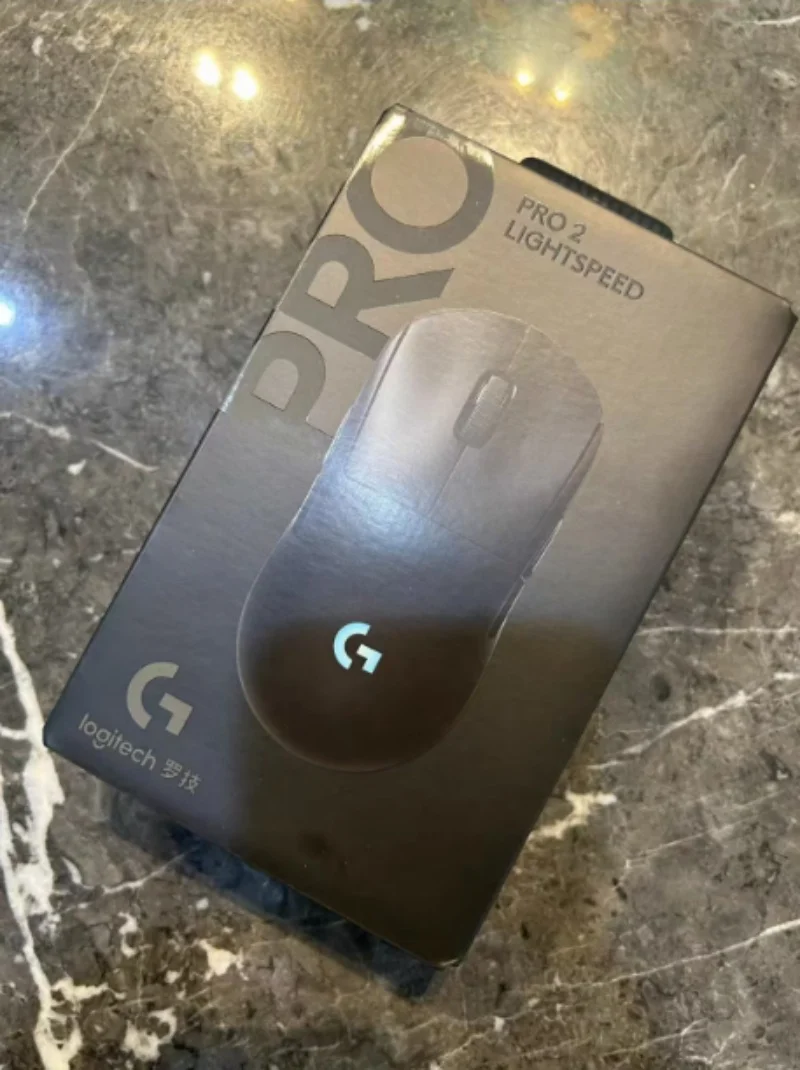 Original Logitech G PRO 2 LIGHTSPEED Wireless Gaming Mouse 32000 DPI 888 IPS PC Gamer Bluetooth Mouse 1 kHz Polling Rate GPW 4