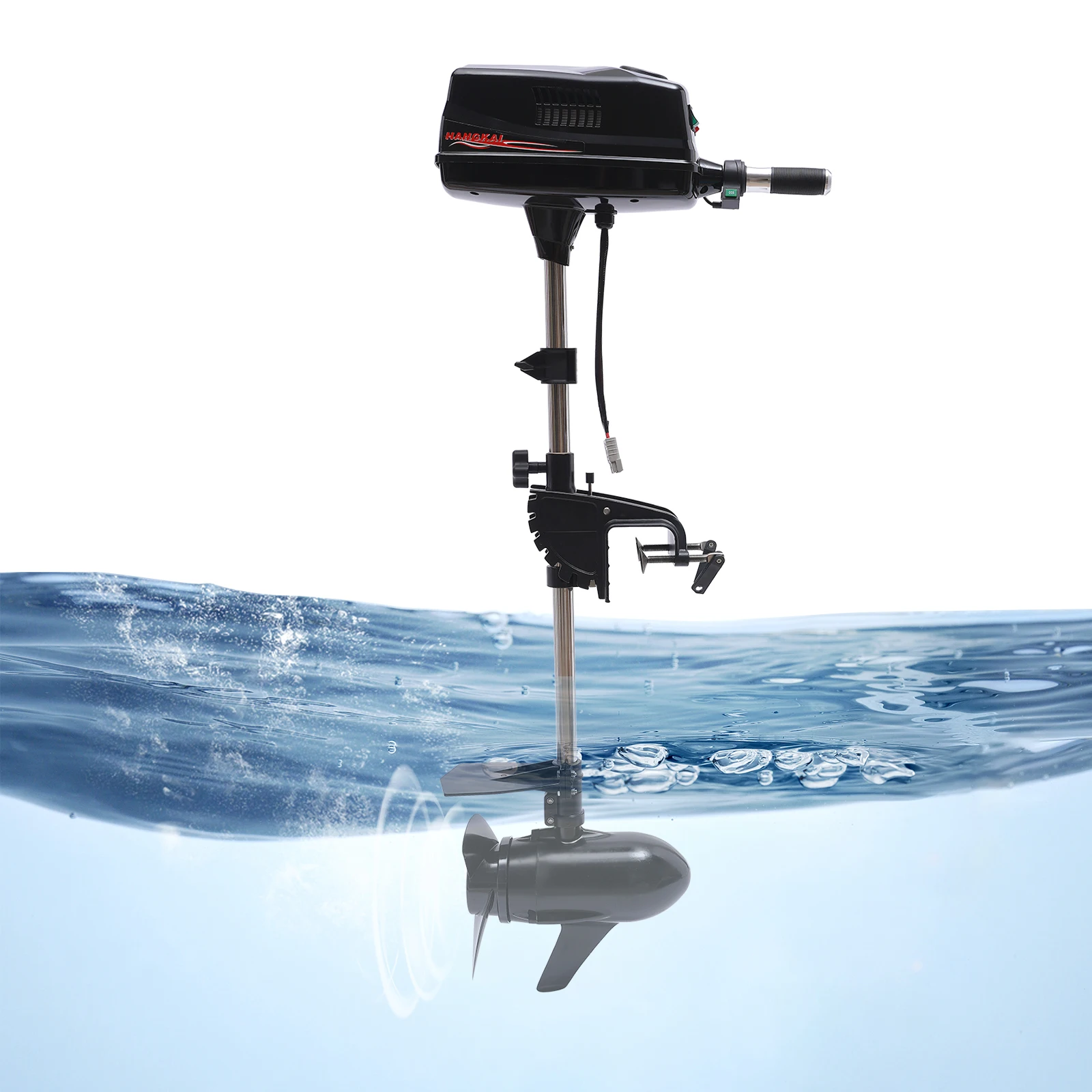 Strong Power Electric Outboard Heavy Duty Engine 48V 2200W Brushless Motor For Inflatable Boats