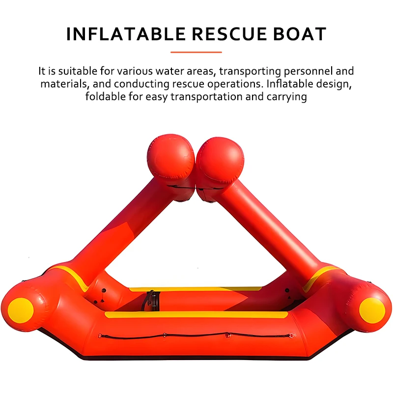 Professional water rescue equipment, timely delivery, fashionable and beautiful, automatic adjustment, rapid flow lifeboat view 2