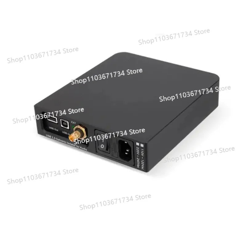

LHY PCHFI Fever Audio USB Purification Isolator ADuM4165 High-Speed 480M Oscillator OCXO Clock Input