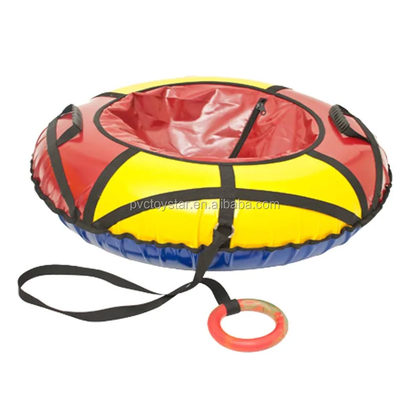 Direct Factory Inflatable Winter Snow Tube Inflatable Sled for Kids and Adults
