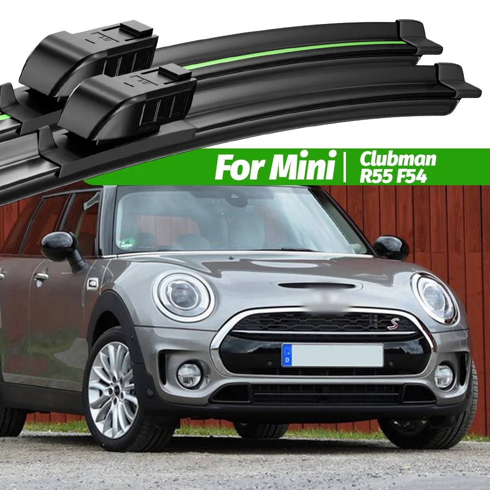 

For Mini Clubman R55 F54 2007-2019 2pcs Front Windshield Wiper Blades 2010 2011 2014 2018 Windscreen Window Accessories