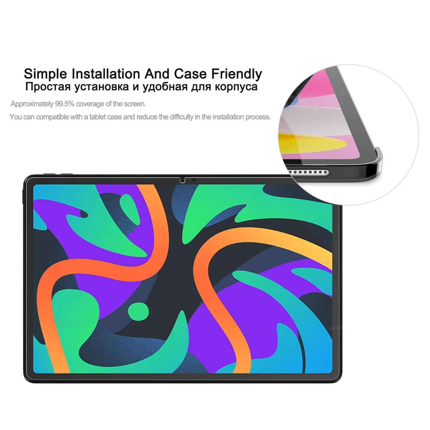 2PcsสําหรับLenovo Xiaoxin Pad 2024 11 นิ้วกระจกนิรภัยหน้าจอ 9Hแท็บเล็ตAnti Scratch Clearป้องกันฟิล์ม