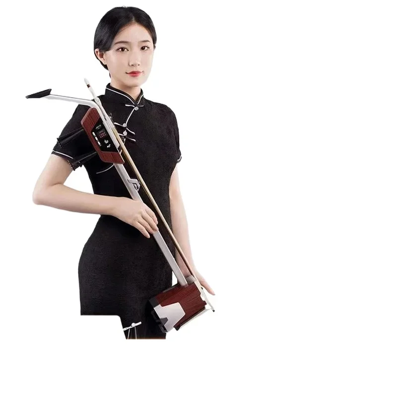 

Electric Erhu Five Tones Beginners Adult Professional Live Recording Electroacoustic Huqin Musical Instruments