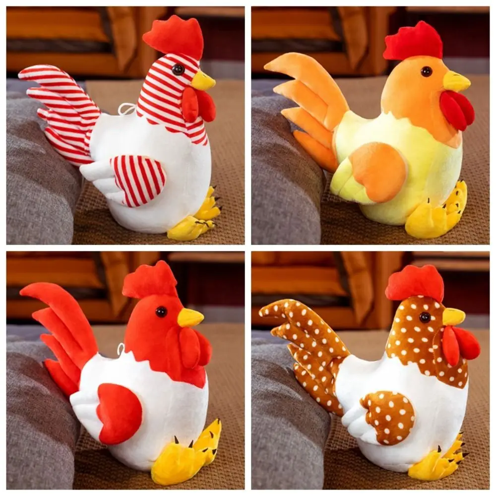 Realistis ayam ayam mainan mewah lembut boneka ayam bantal lembut Huggable kartun ayam boneka anak-anak Toye