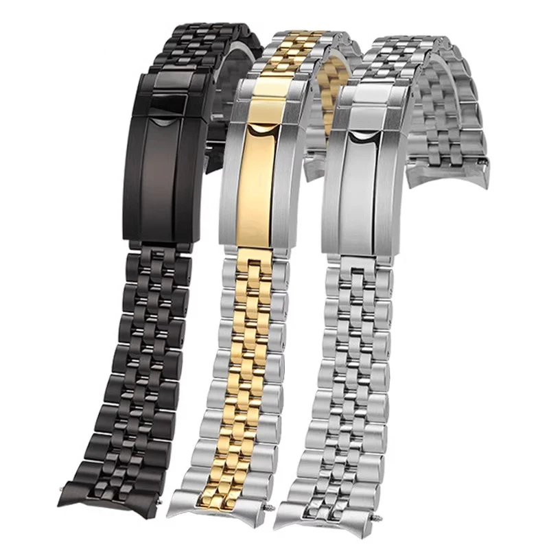 ل MTP-1375 EFR-303 الصلبة الفولاذ المقاوم للصدأ حزام ساعة اليد Fro كاسيو أبو سيف MDV-106 107 الفولاذ المقاوم للصدأ حزام الرجال الإكسسوار 22 مللي متر