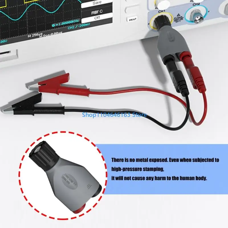 Schnelle Verbindung BNC Bananenadapter 4mm Schnittstellen professionelle Videoausrüstung