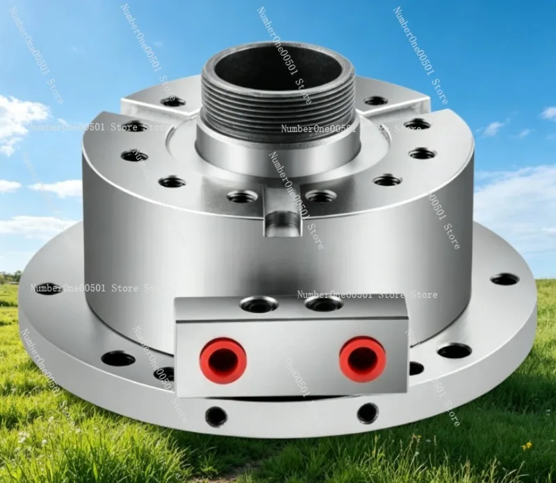 

Hydraulic Chuck Mounting Base 3 Jaw Machining Center Milling Drilling Machine Parts 6 8 Inch Adapter for Hollow Cylinder