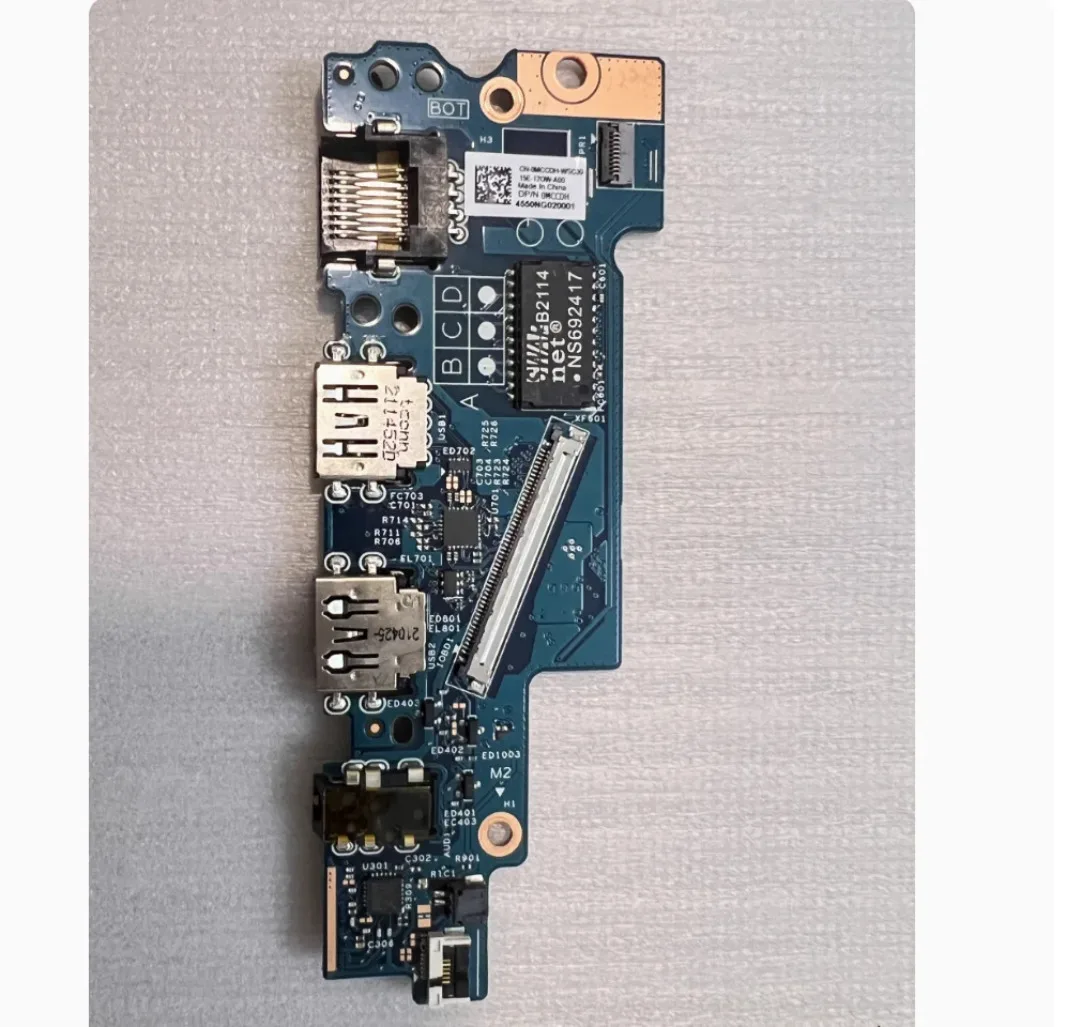 

SX For Dell Latitude 3520 E3520 Power Button Board USB SD Card Reader Board 0MCCDH