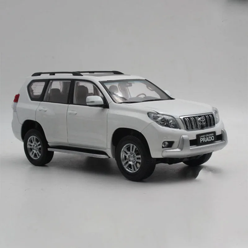 Diecast Original 1:18 Scale Toyota Prado LC150 Simulation Alloy Car Model Static Display Collectible Gift Souvenir Decration