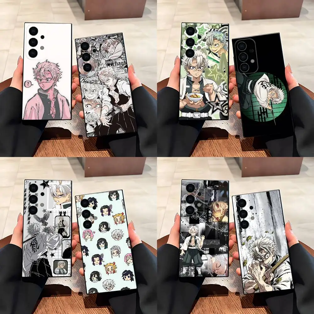 

Anime S-Sanemi Shinazugawa Phone Case For Samsung S25,S24,S21,S22,S23,S30,Ultra,S20,Plus,Fe,Lite,5G Black Cover