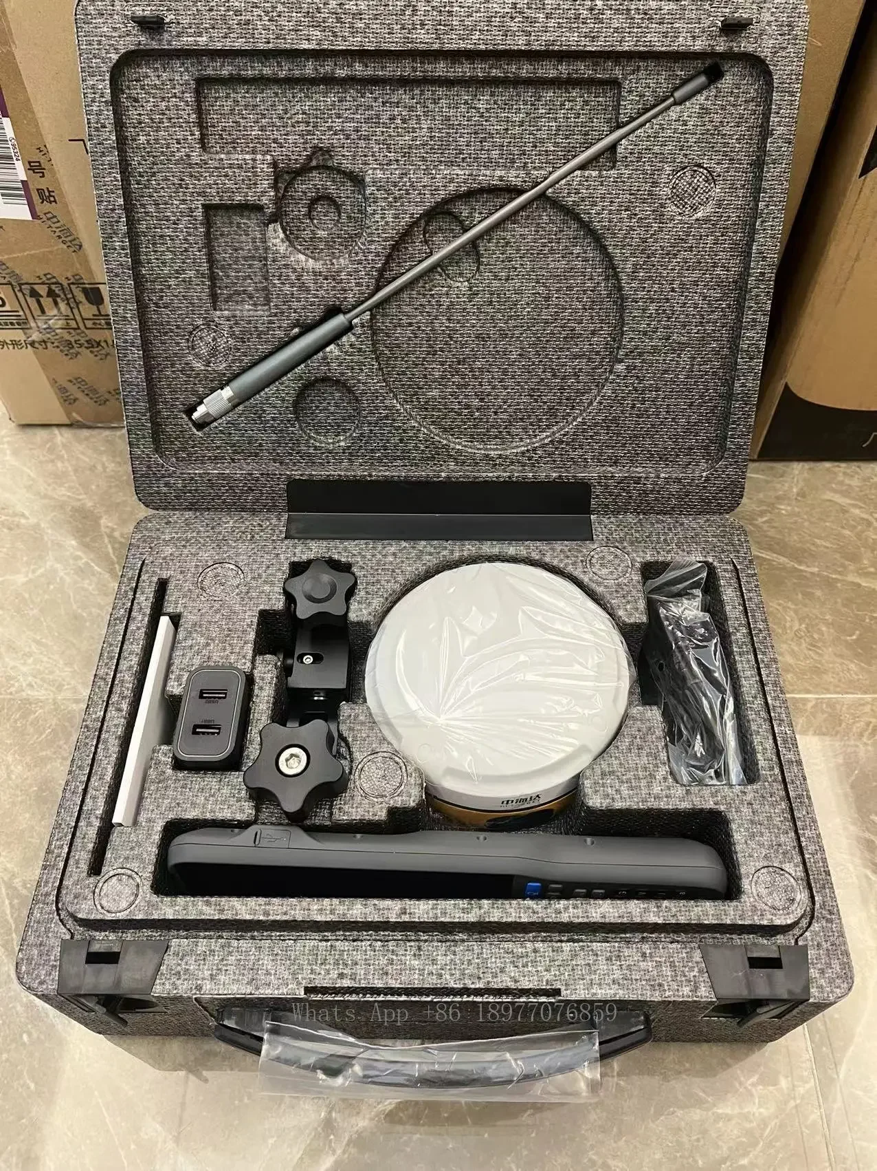 Ricevitore professionale doppia fotocamera 1408 canali GPS VRTK2 VRTK GNSS Rtk