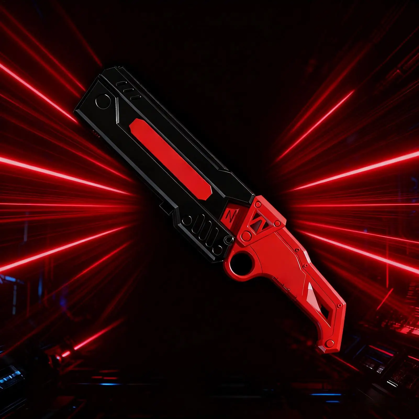 ดาบเลเซอร์ของเล่นเรืองแสงใหม่ ของเล่นเด็กผู้ชาย มีเอฟเฟกต์แสงสีสันสดใสเจ็ดสี อุปกรณ์เสริมสำหรับเล่นบทบาทสมมติ