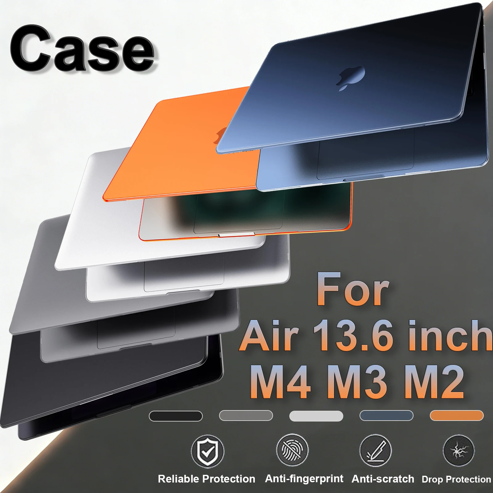 �y�Z�[�����z�}�b�g�d�グ��MacBook Air 13.6�C���`�p�m�[�g�p�\�R���P�[�X�AM4 M3 M2 2025 2024-2022�N�������f��A3240 A3113 A2681�Ή��AMacBook�A�N�Z�T���[