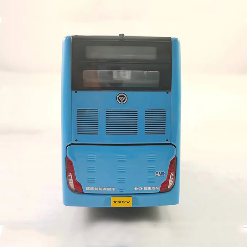 Original Beijing bus model 1/43 Beiqi New Energy Foton Ouhui bus double-decker bus auspicious cloud painting