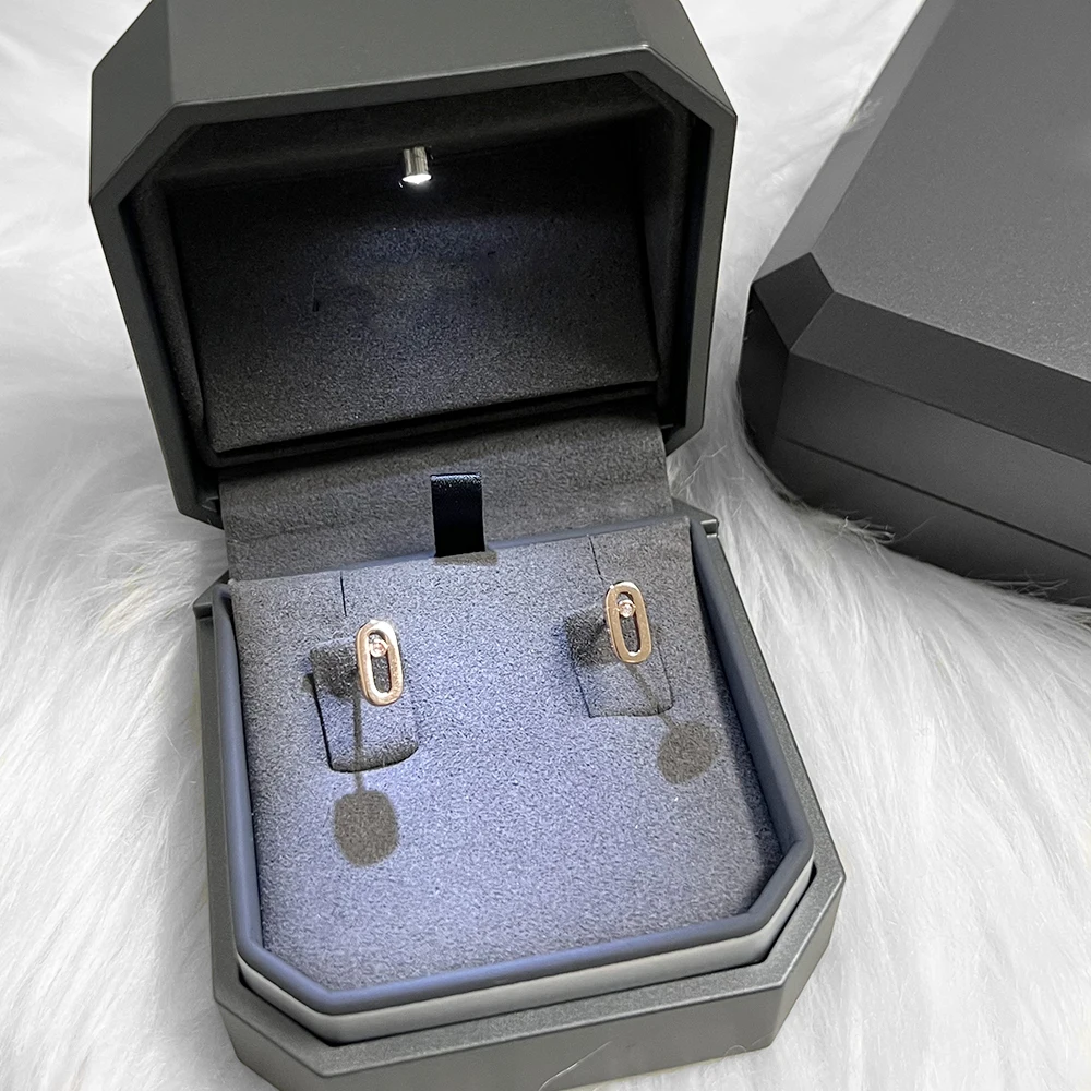 

925 Sterling Silver Oval Single Diamond Stud Earrings - Women's Everyday Wear Jewelry and Holiday Gifts