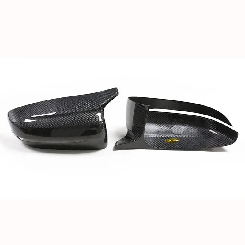 

Carbon Fiber Fibre Side Mirror Cover Caps for BMW 3_4_5_6_7_8series G20 G30 G32 G10，100% tested well
