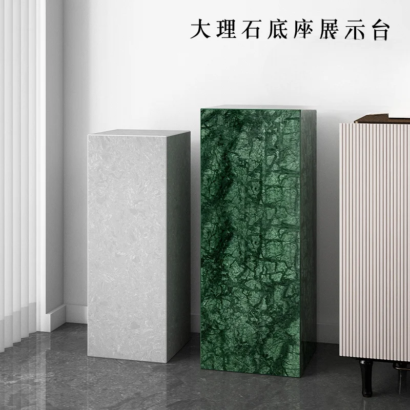 Naturalny marmurowy kamienny molo rzeźba podstawa biuro sprzedaży hotel klub centrum handlowego sala podłogowa stojak wystawowy
