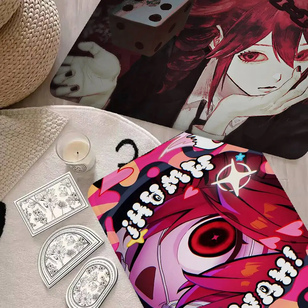 Vocaloid K-Kasane T-Teto Floor Mat INS Style Soft Bedroom Floor House Laundry Room Mat Anti-skid Household Carpets