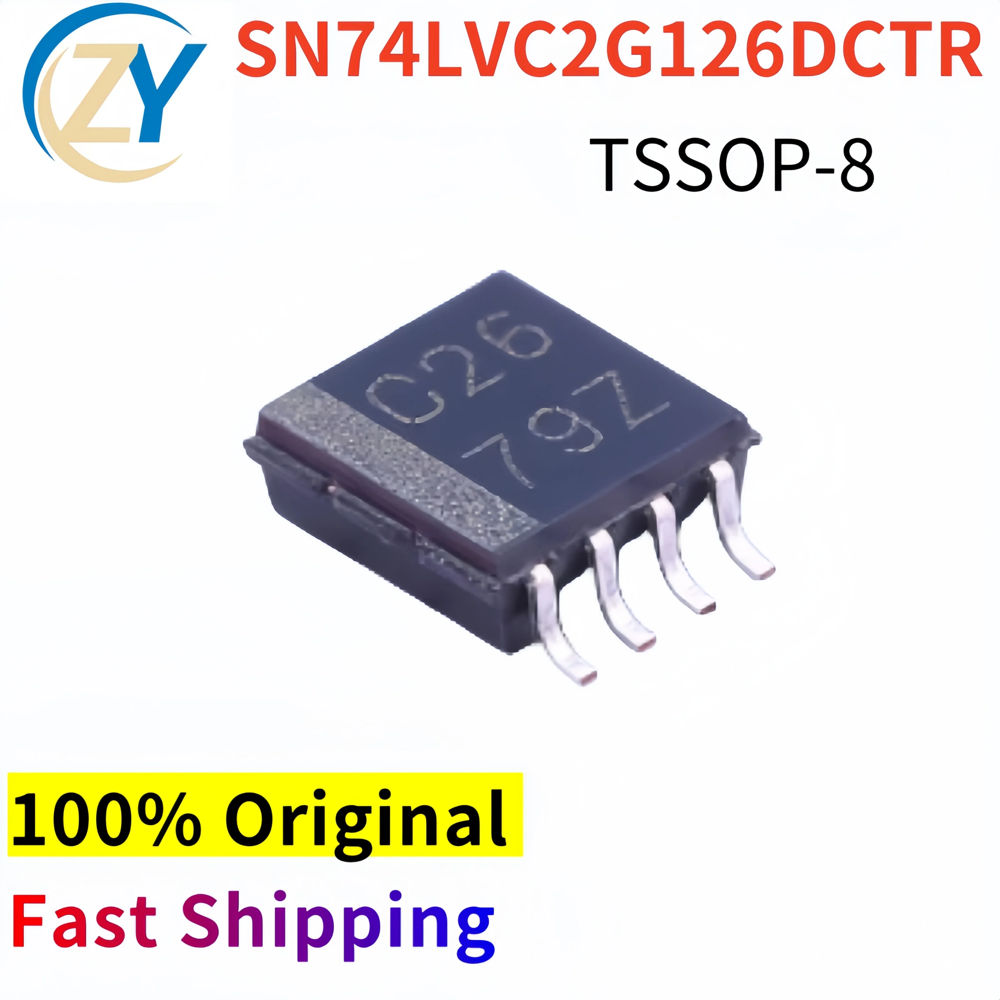 

(10-100pcs) Original SN74LVC2G126 SN74LVC2G126DCTR Logic ICs C2679Z TSSOP8 SN74LVC2G New & In Stock