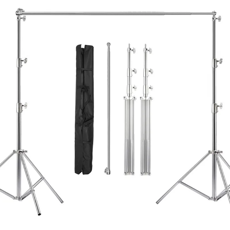 

2.8X3m stainless steel photography background frame, background cloth bracket, portable background paper, studio photo frame