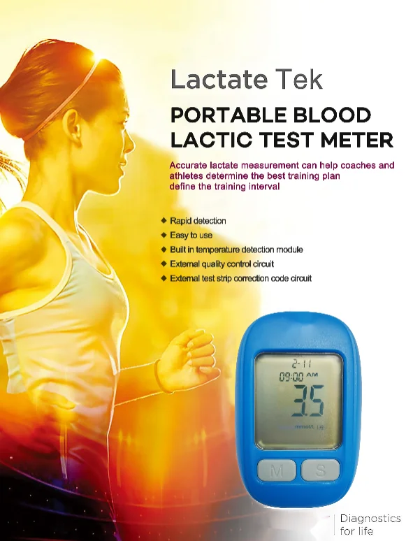 Lactate Meter POCT EKF Mini Hemoglobin Analyzer Handheld