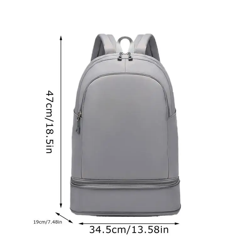 Gym Bookbag Gym Back Pack Sneaker Backpack Athletic Bookbag Waterproof Women Gym Bag Carry On Backpack For Yoga Fitness Beach