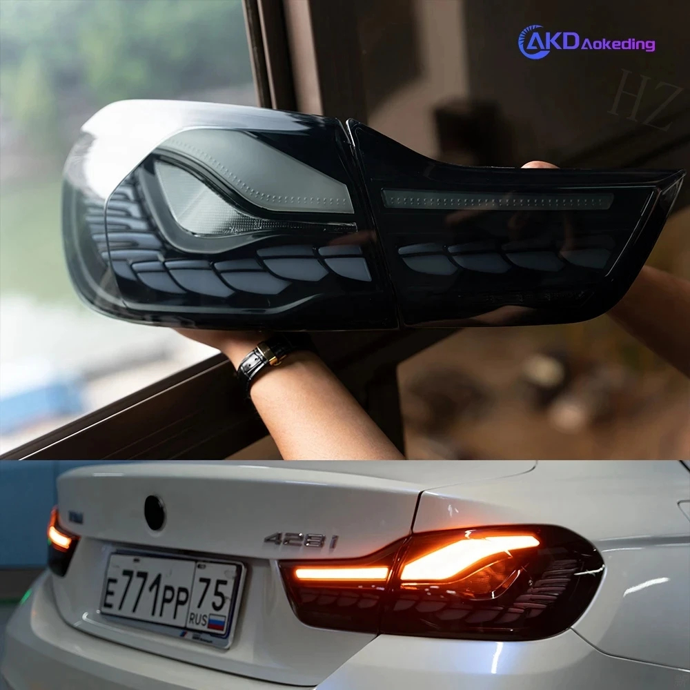 Tail Light For BMW F32 2013-2020 F82 M4 GTS Design автомобильные товары Rear Lamp LED F36 M4 GTS 428i 435i Taillights