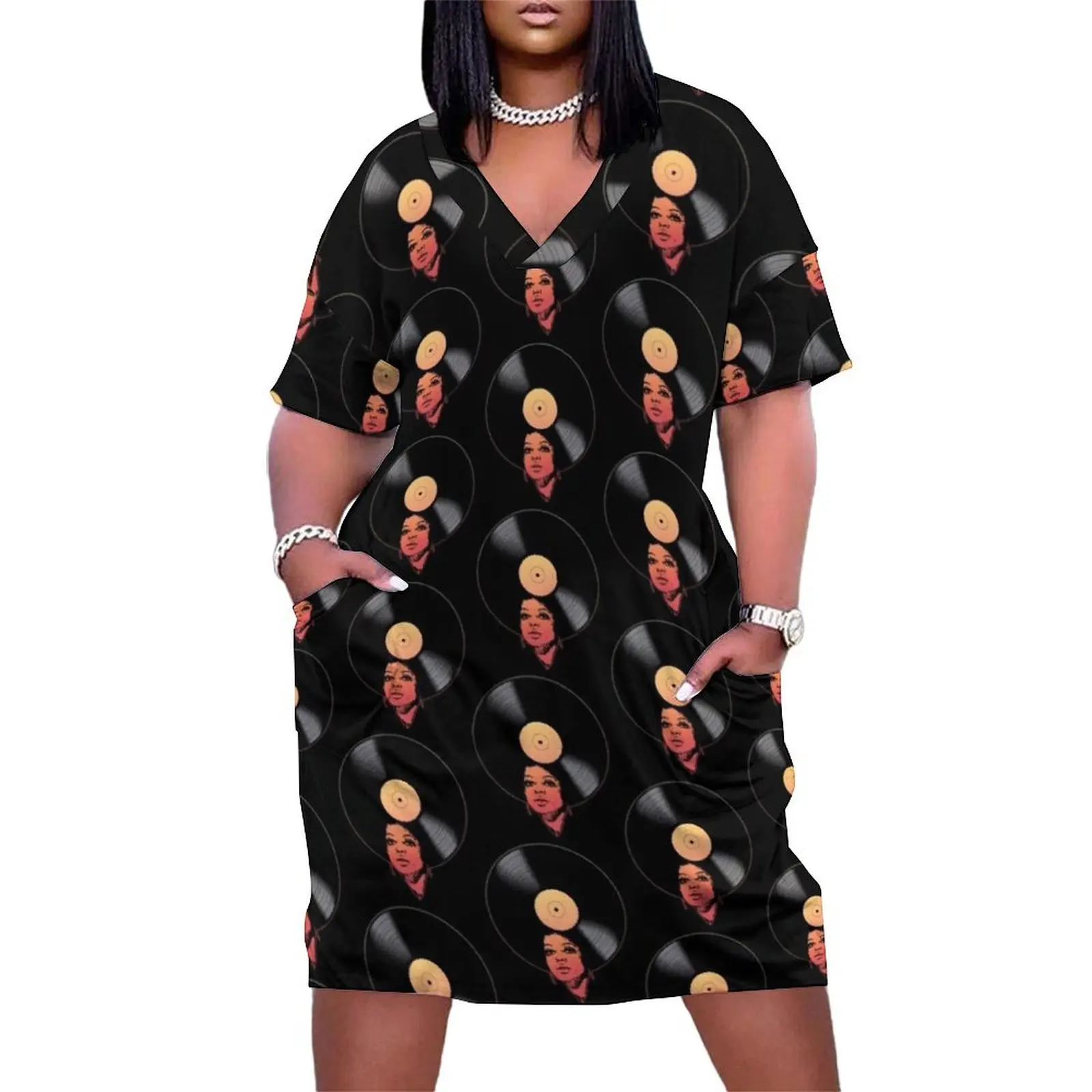 

Afrovinyl (Beachbum) Loose Pocket Dress women's evening dresses 2025 wedding guest dress 2025 dresses women summer 2025