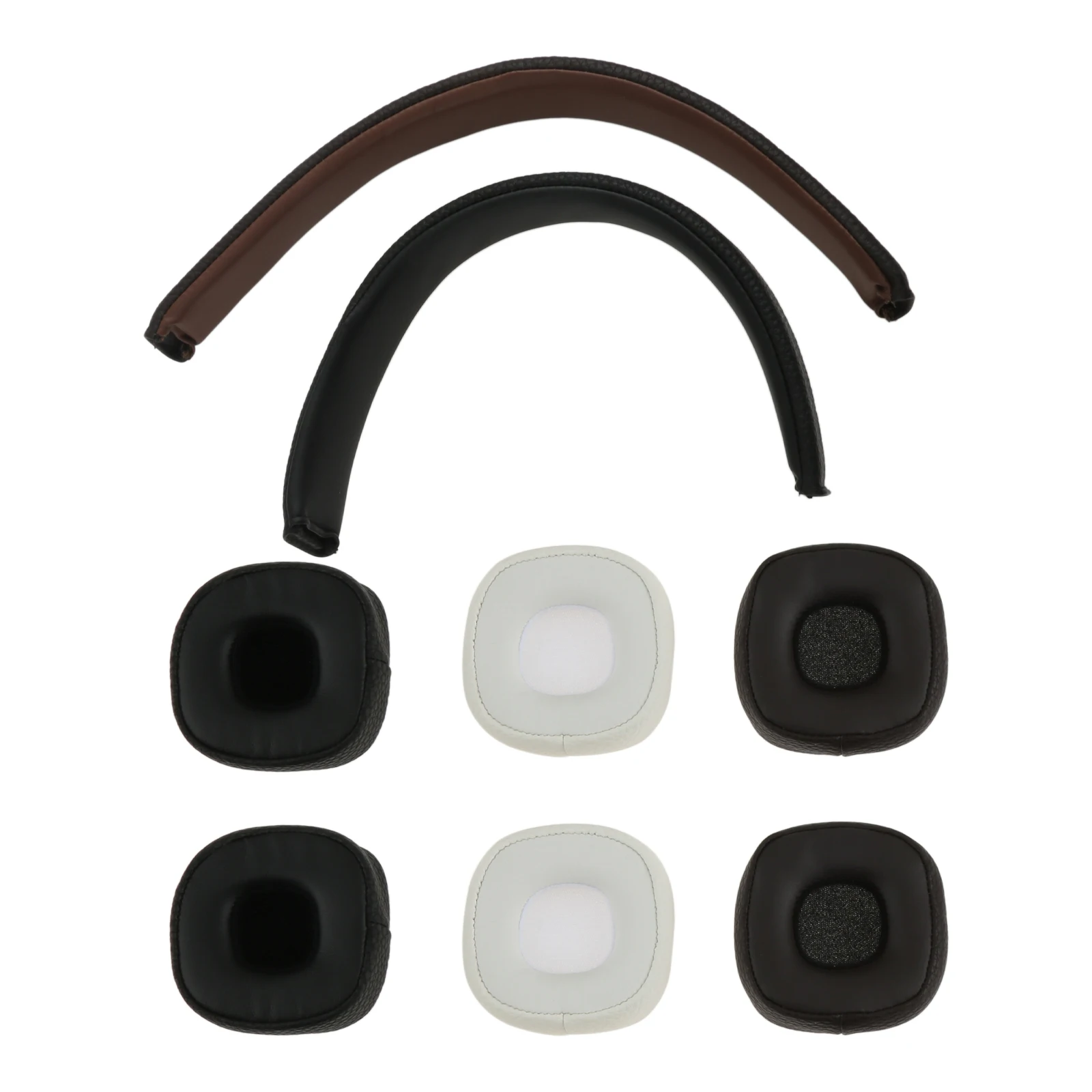 

Replacement Earpads /Head Beam Protein Skin Ear Pads Cushions for Marshall Major 3/Major III Headphones Headset Repair Parts