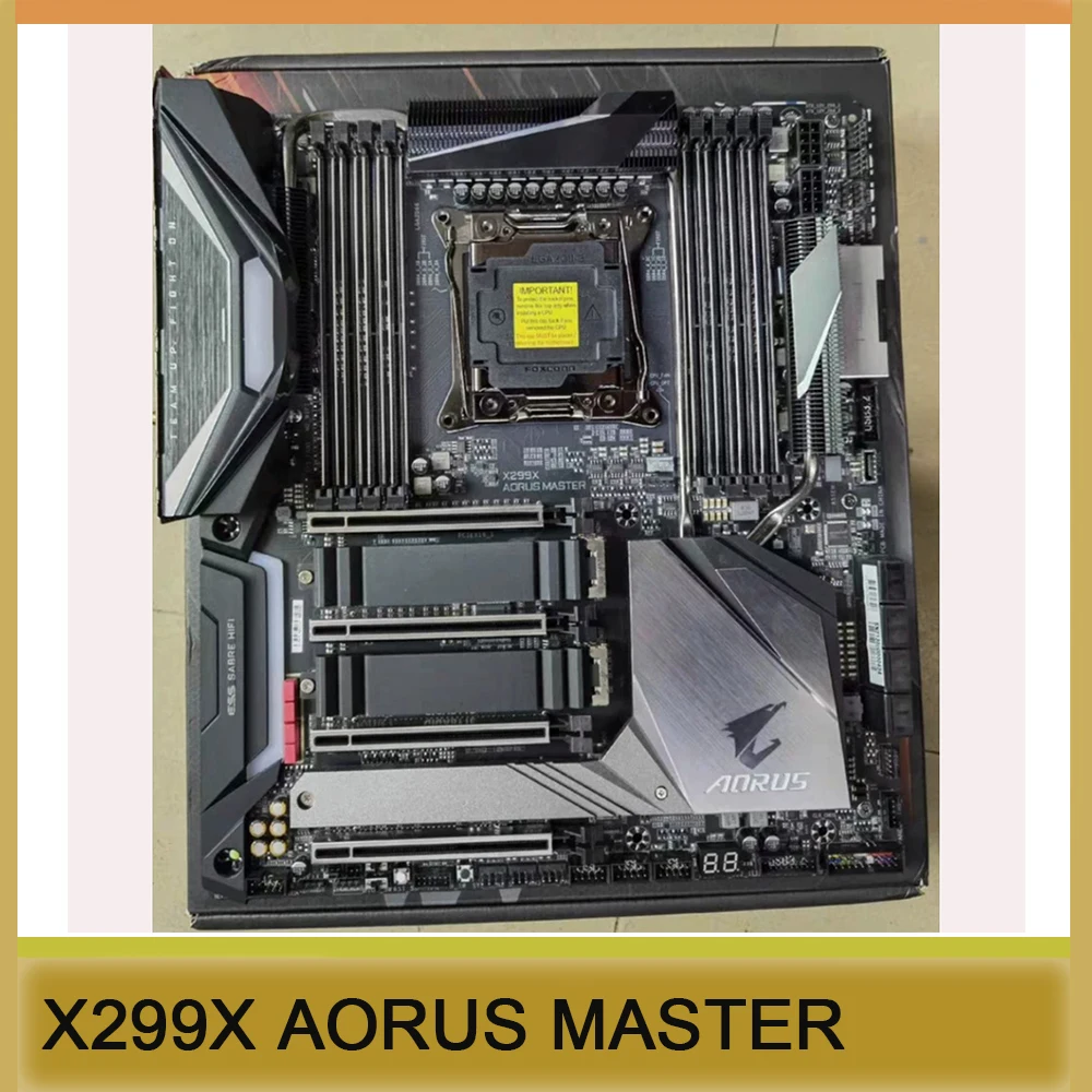 New X299 Motherboard LGA2066 DDR4 256GB E-ATX For Gigabyte X299X AORUS MASTER