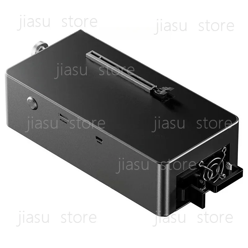Graphics card docking station, interface reverse power supply