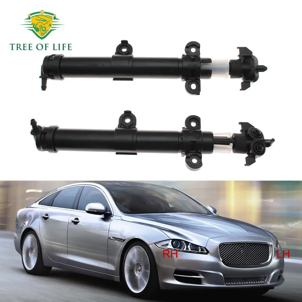 Front Headlight Washer Spray Nozzle For Jaguar XJ X351 XJR 2010 2011 2012 2013 2014 2015 2016 2017 C2D21521 C2D21520 C2D5410